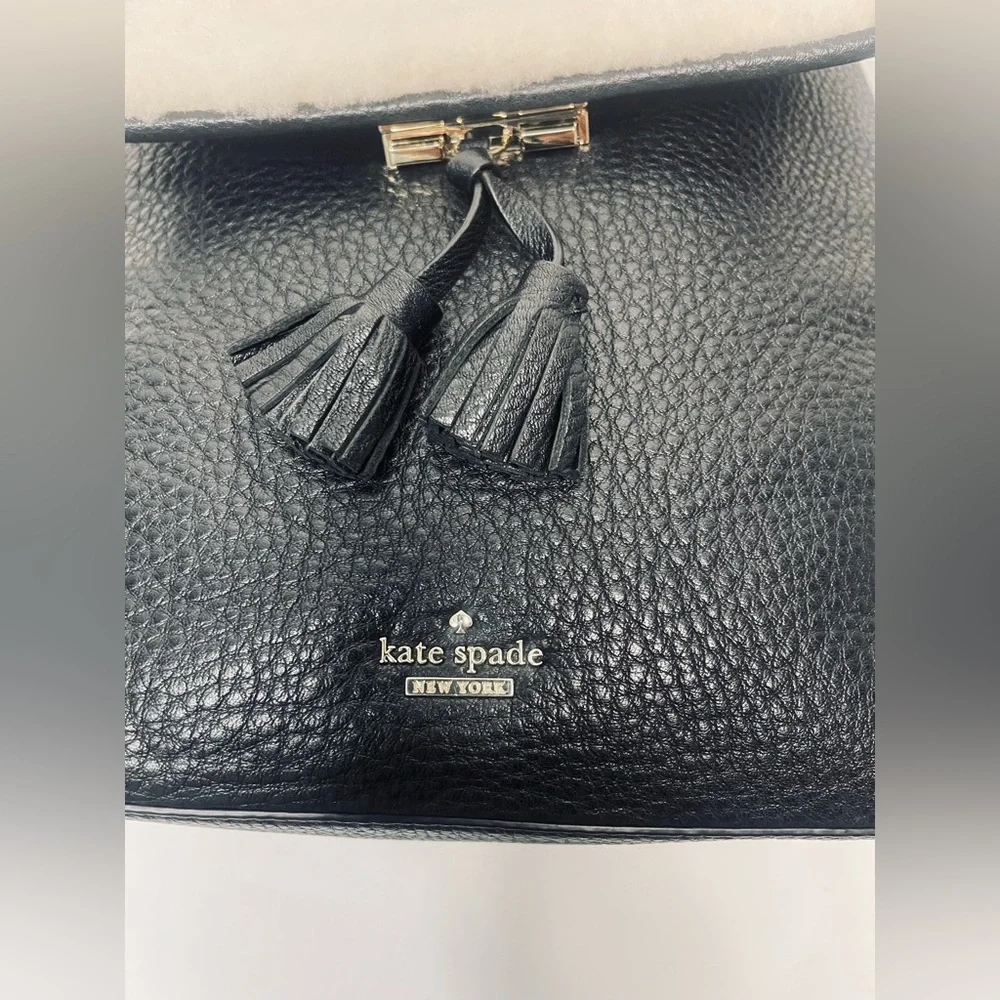 Kate Spade RARE New York Hayes Street Shearling Teba Backpack - Picture 9 of 17